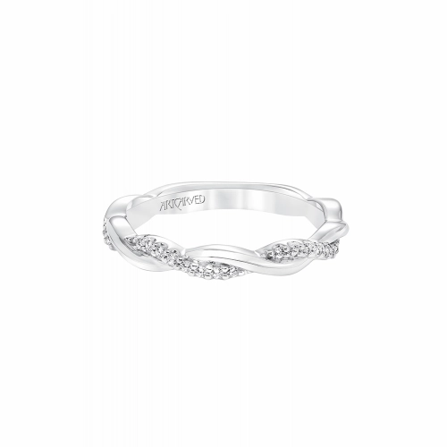 Art Carved Wedding Band 31-V659W-L