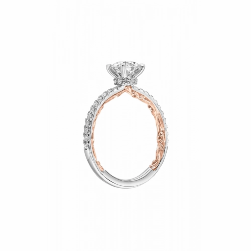 Artcarved Cora Lyric Engagement Ring 31-V903ERWR-E