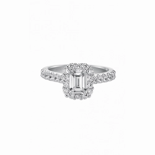 Artcarved Genesis Engagement ring Wht Gold-A Engagement Ring 31-V439EEW-E