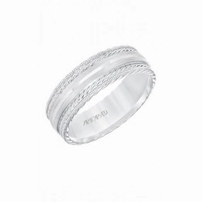 Artcarved Men's Engraved Wedding Band 11-WV8641W7-G