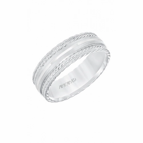 Artcarved Men's Engraved Wedding Band 11-WV8641W7-G