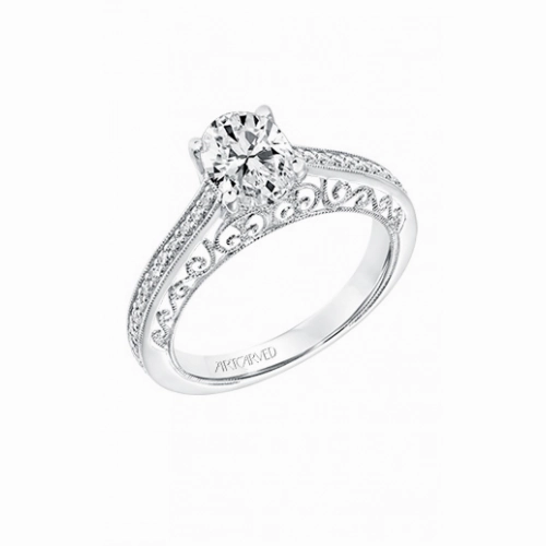 Artcarved Vintage Engagement Ring 31-V722EVW-E
