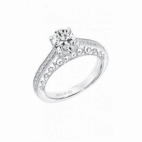 Artcarved Vintage Engagement Ring 31-V722EVW-E