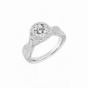 Artcarved Vintage Engagement Ring 31-V765ERW-E