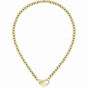 Boss Jewellery Ladies Dinya Gold Plated Necklace 1580417