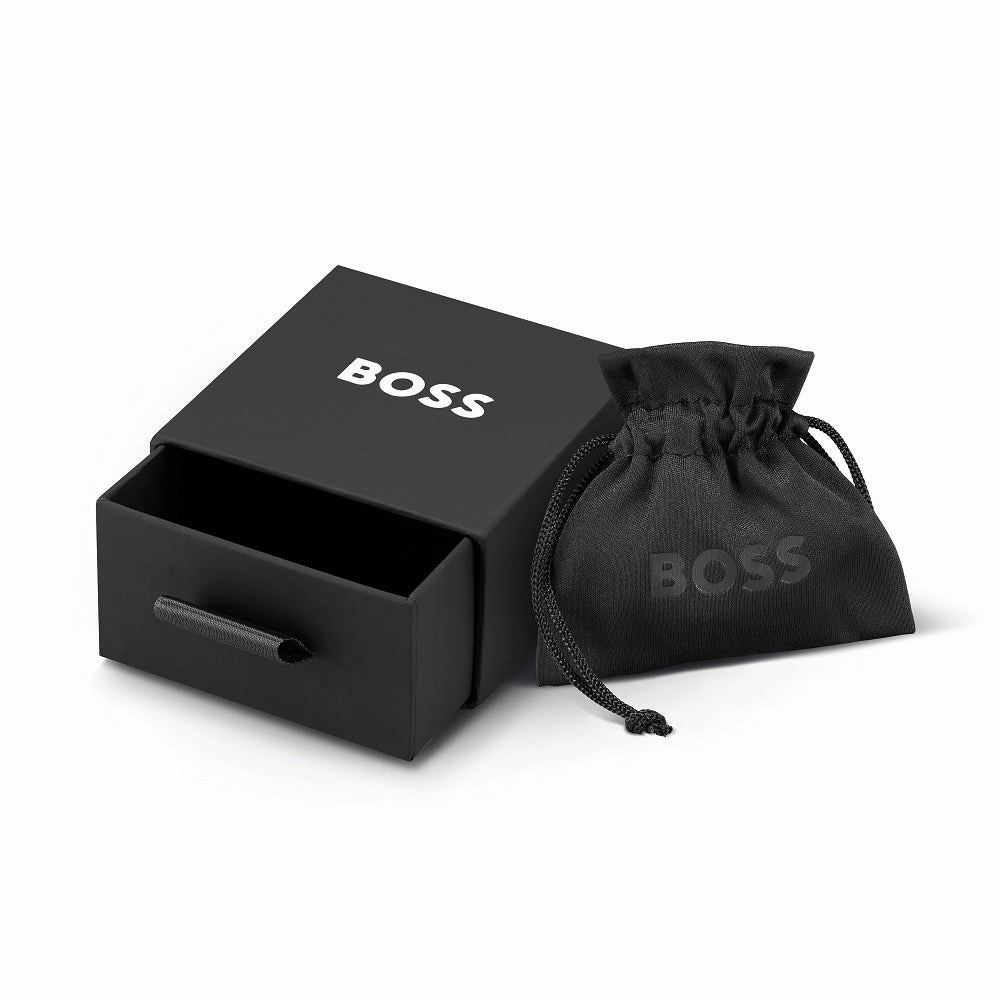 Boss Jewellery Ladies Gold Plated Drop Earrings 1580325