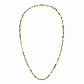 Boss Jewellery Yellow Gold Plated Mens Chain 1580173