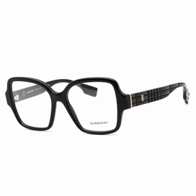 Burberry Women's Eyeglasses - Full Rim Square Shape Black Plastic Frame | 0BE2374 3001