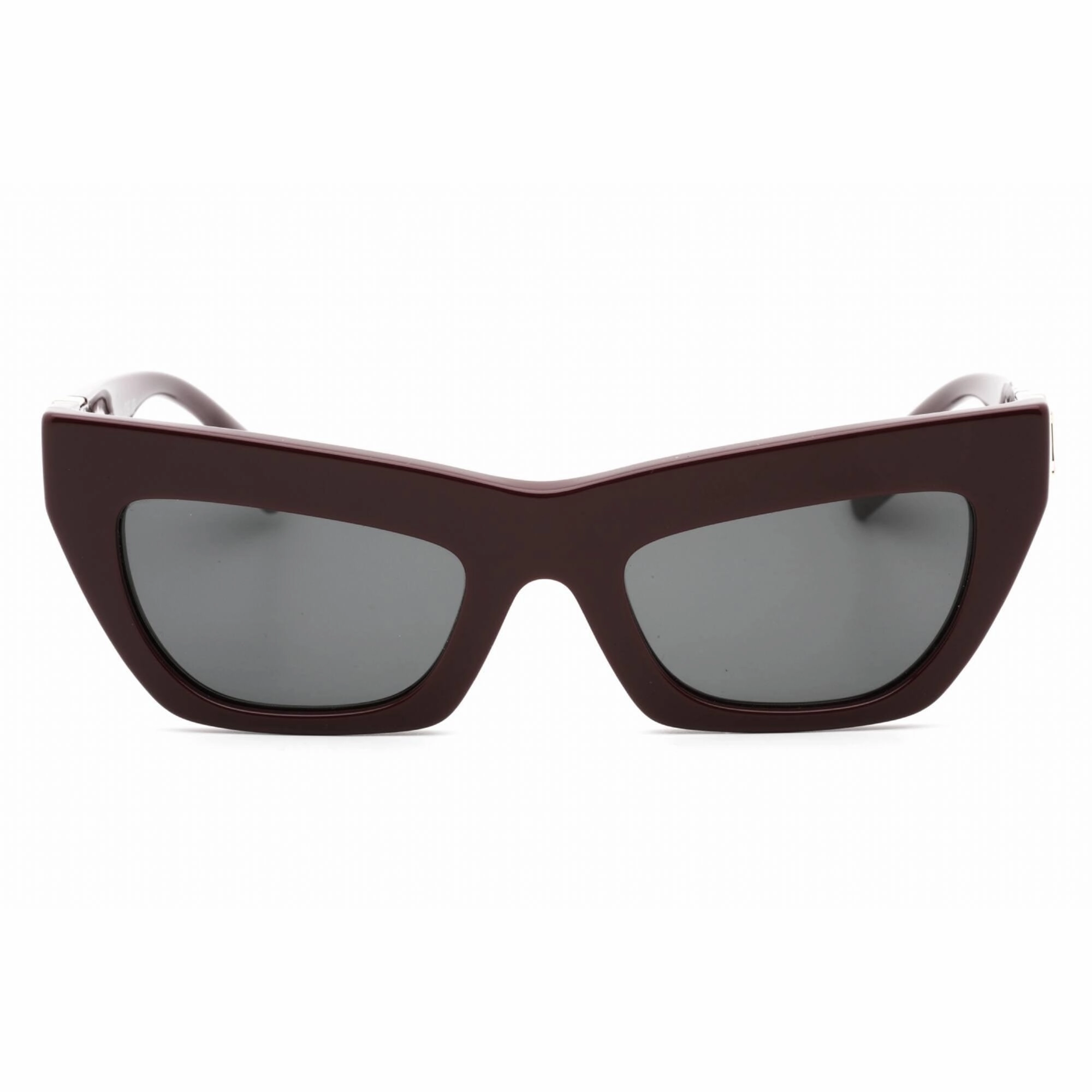 Burberry Women's Sunglasses - Dark Grey Lens Bordeaux Cat Eye Frame | 0BE4405 397987