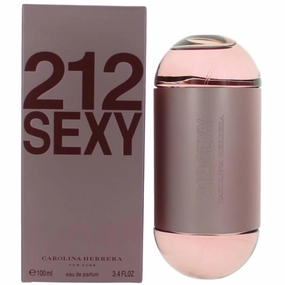 Carolina Herrera Women's Eau De Parfum Spray - 212 Sexy Captivating Aroma, 3.4 oz