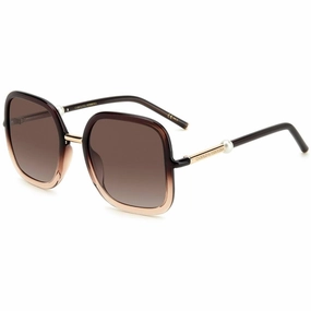Carolina Herrera Women's Sunglasses - Brown Nude Full Rim Oversized | HER 0078/G 008M