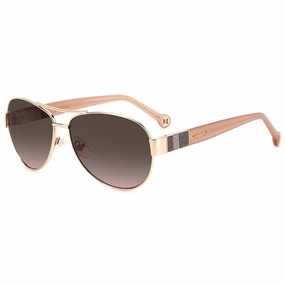 Carolina Herrera Women's Sunglasses - Gold Copper Navigator Frame | HER 0135/S 0DDB