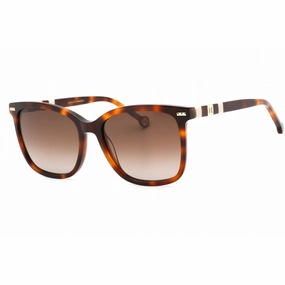 Carolina Herrera Women's Sunglasses - Havana Ivory Cat Eye Frame | CH 0045/S 0C1H HA