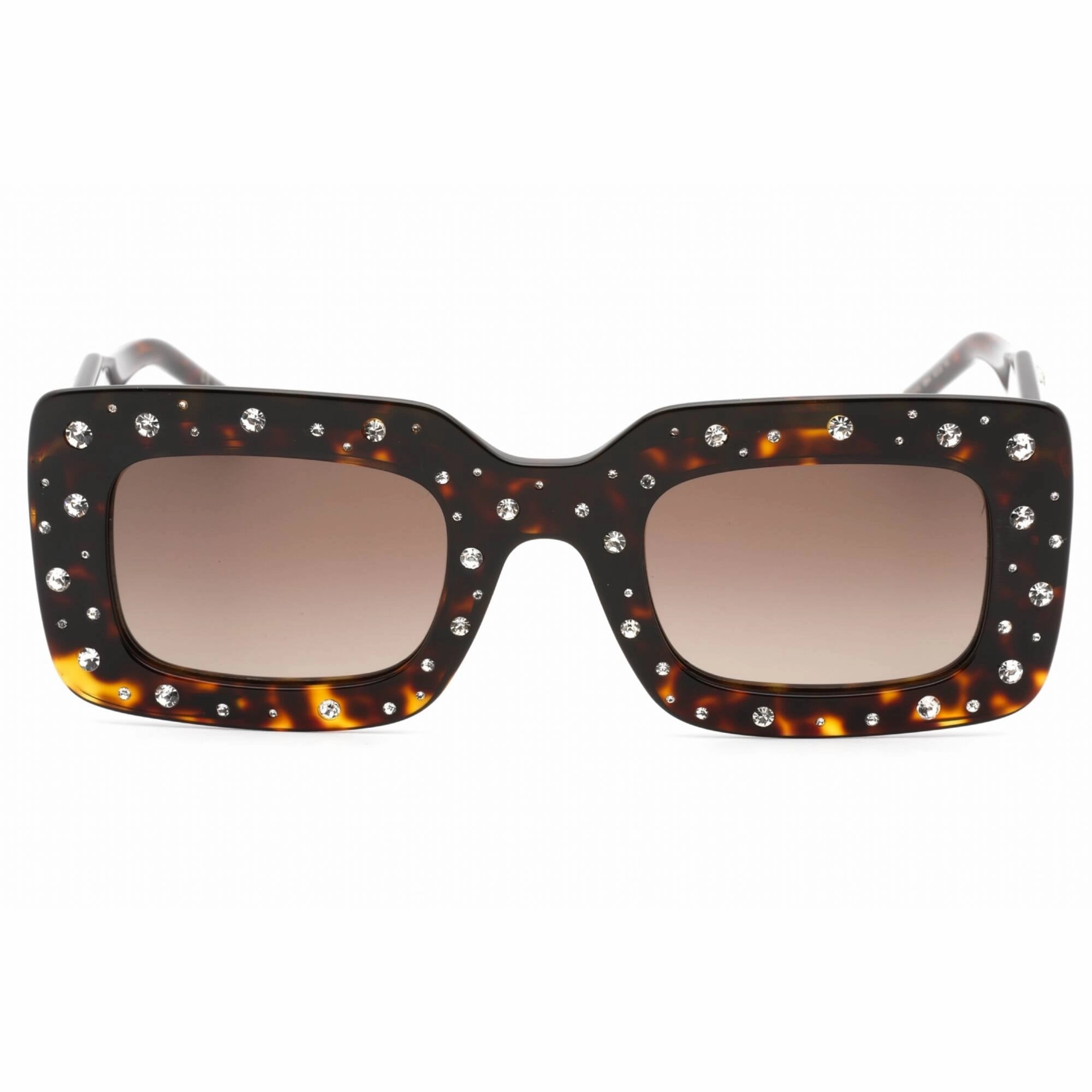 Carolina Herrera Women's Sunglasses - Havana Rectangular Frame | HER 0131/S 0086 HA