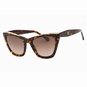 Carolina Herrera Women's Sunglasses - Havana White Cat Eye Frame | HER 0129/S 0C9K HA