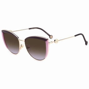 Carolina Herrera Women's Sunglasses - Violet Lilac Cat Eye Frame | HER 0112/S 0RY8