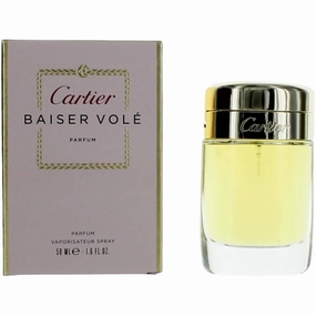 Cartier Women's Parfum Spray - Baiser Vole with Elegant Lily Flower Scent, 1.6 oz