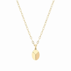Carve Pendant P452YG