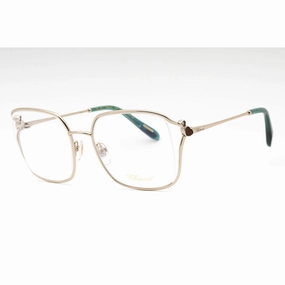 Chopard Women's Eyeglasses - Shiny Light Gold Metal Butterfly Frame | VCHG29S 0594