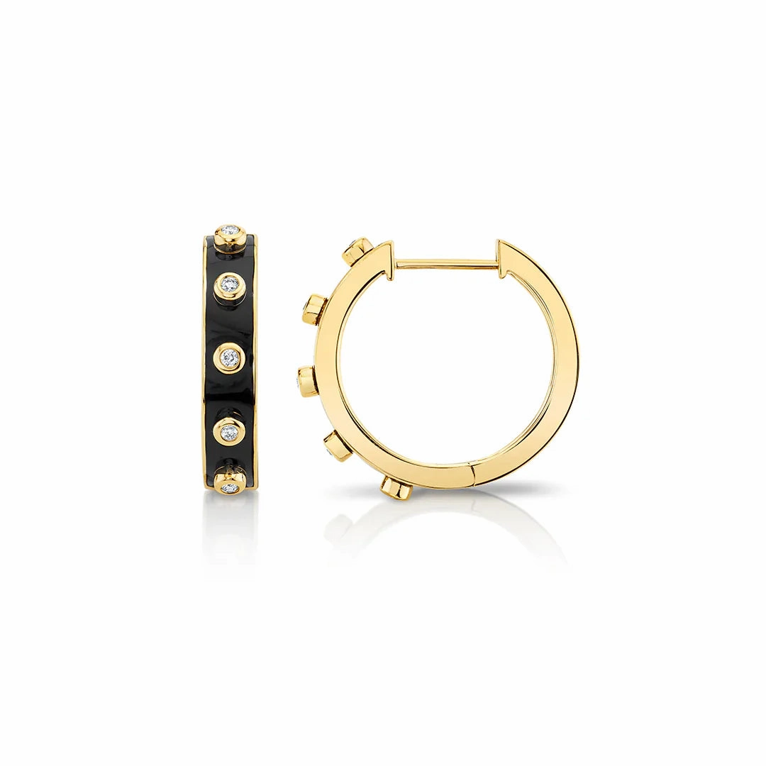 Chroma Extruded Bezel Huggies ER486