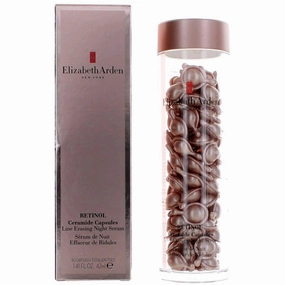 Elizabeth Arden Women's Line Erasing Night Serum - Retinol Ceramide, 90 Capsules