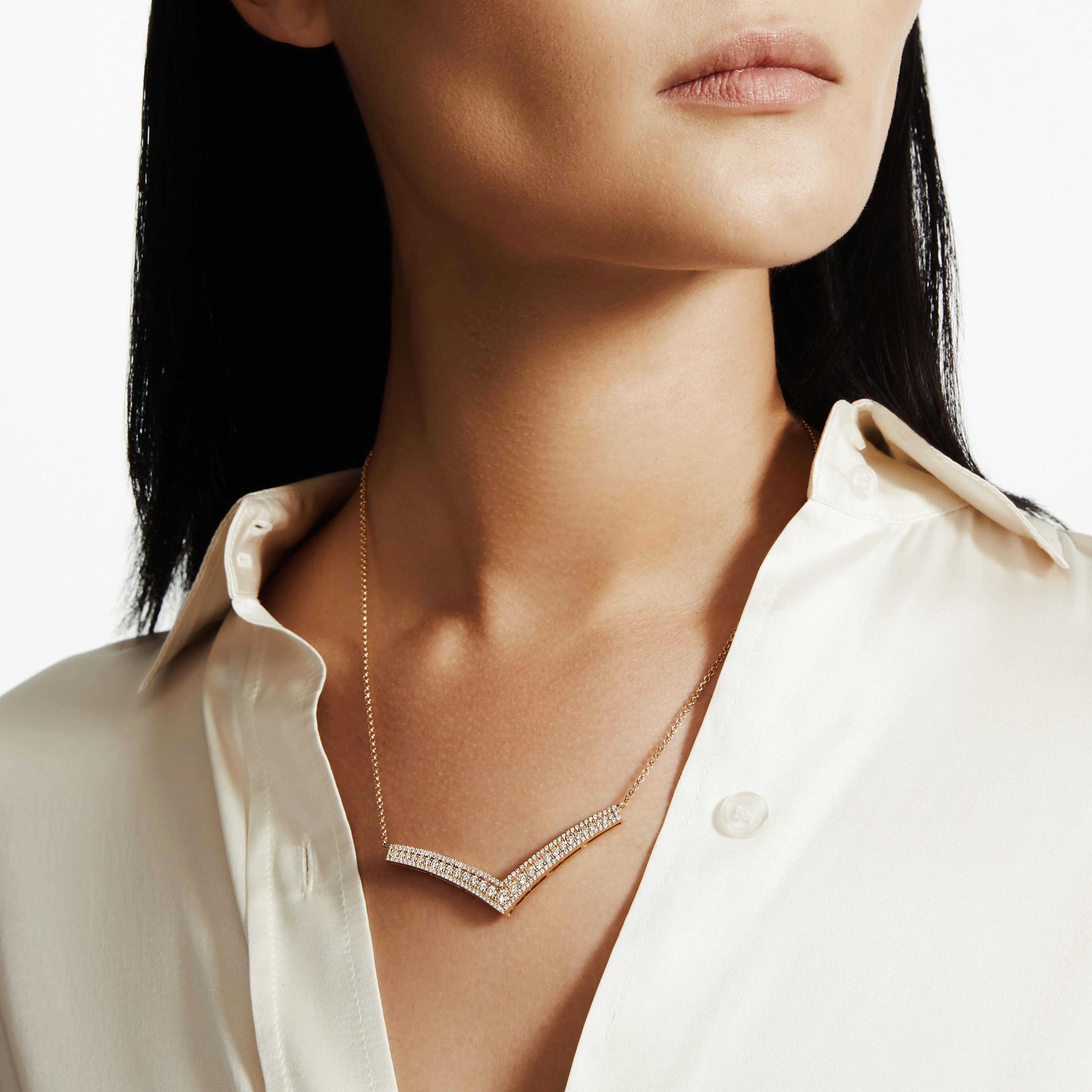 Europa Chevron Necklace CN399