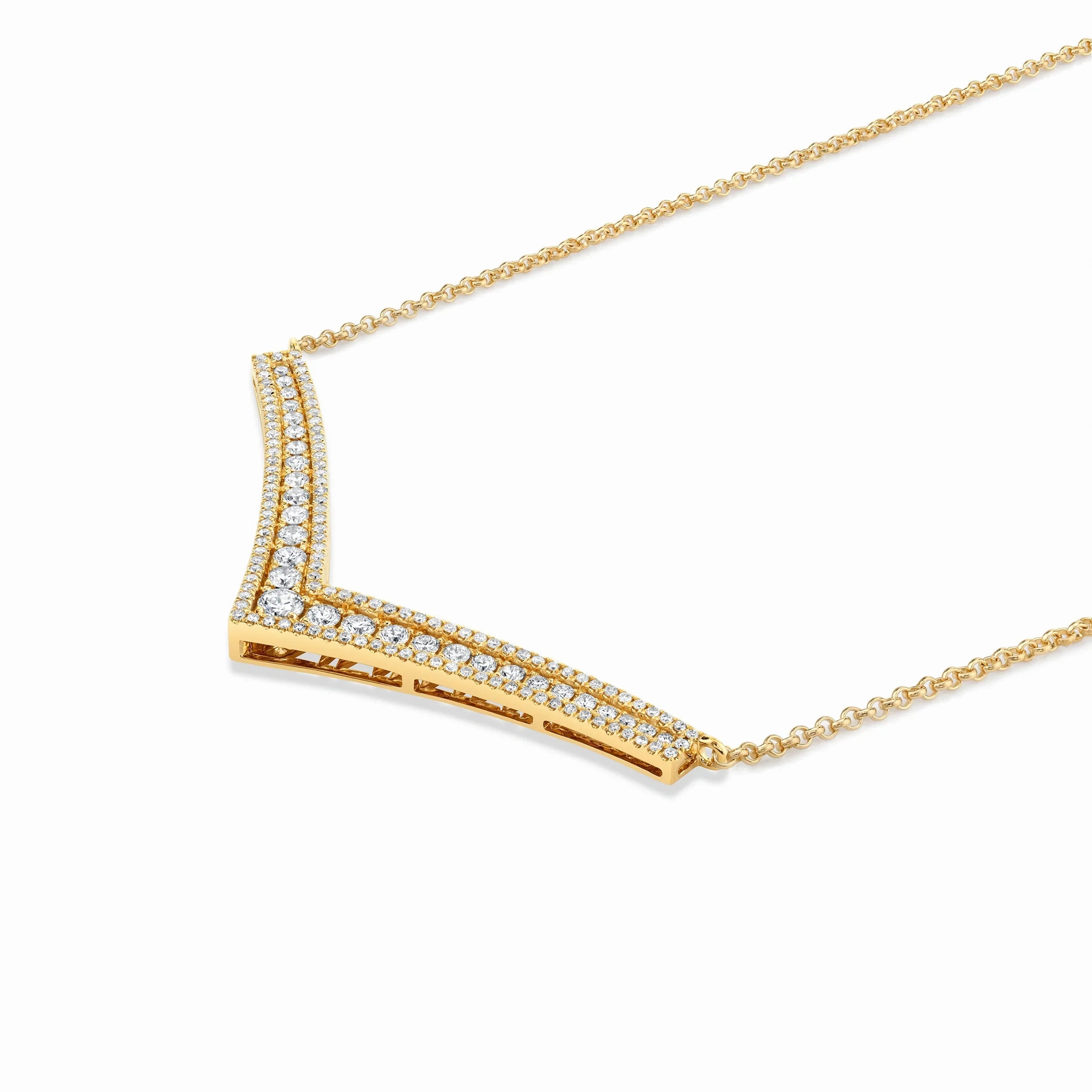 Europa Chevron Necklace CN399