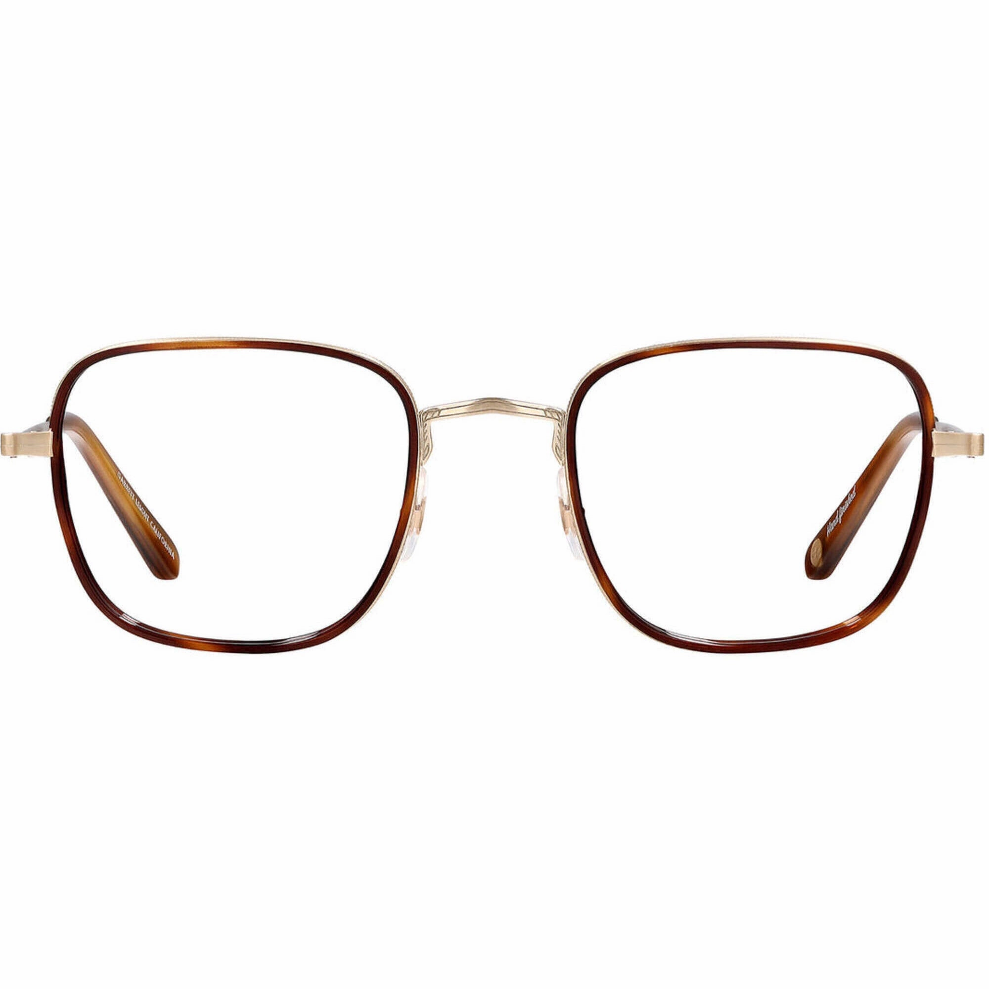 Garrett Leight Women's Eyeglasses - Metal/Acetate Square Frame | PRESTON MGT-G-TD