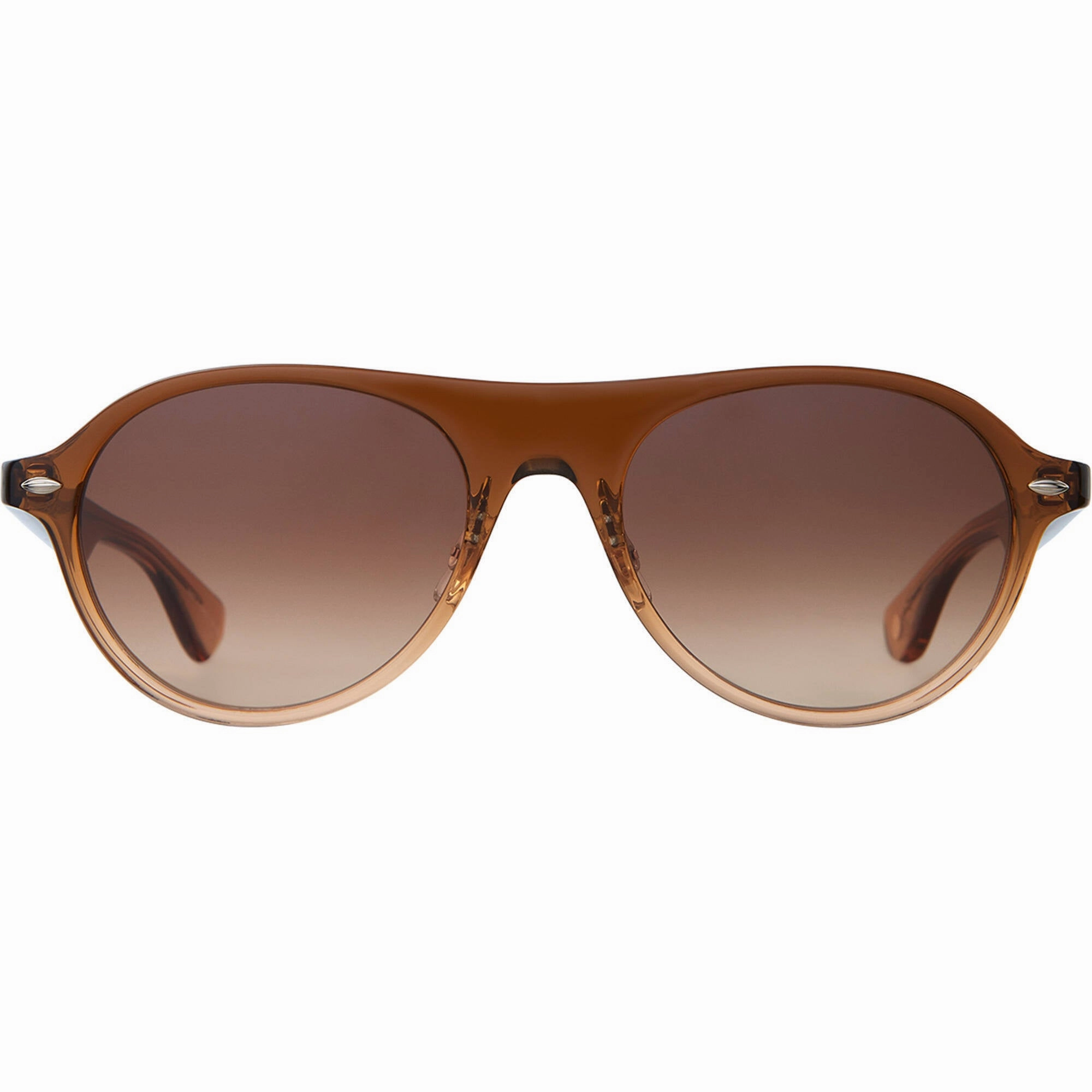Garrett Leight Women's Sunglasses - Golden Fade Aviator Full Rim | ECKHART GOF/CADG