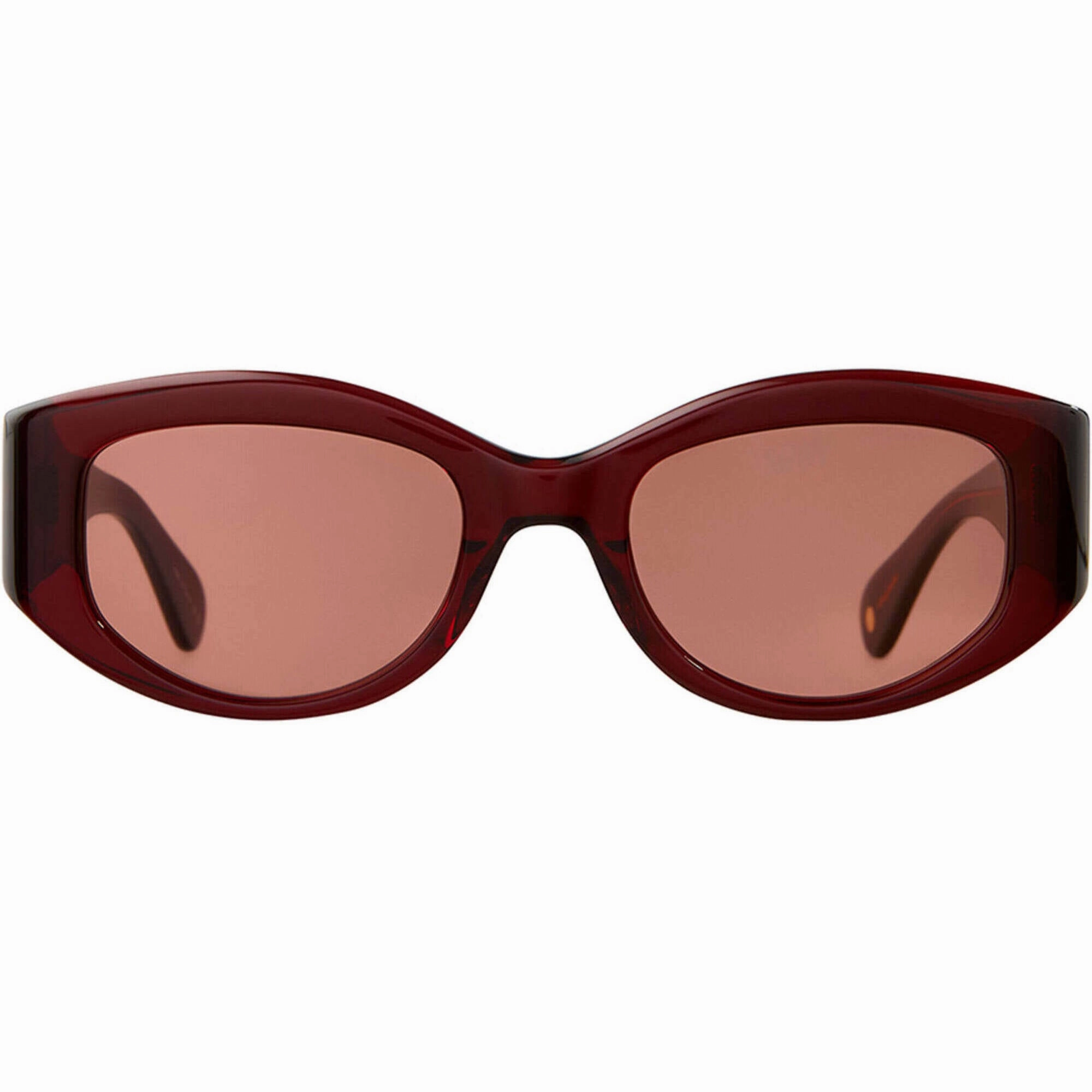 Garrett Leight Women's Sunglasses - Merlot Acetate Cat Eye | RETRO BIGGIE MER/BOR