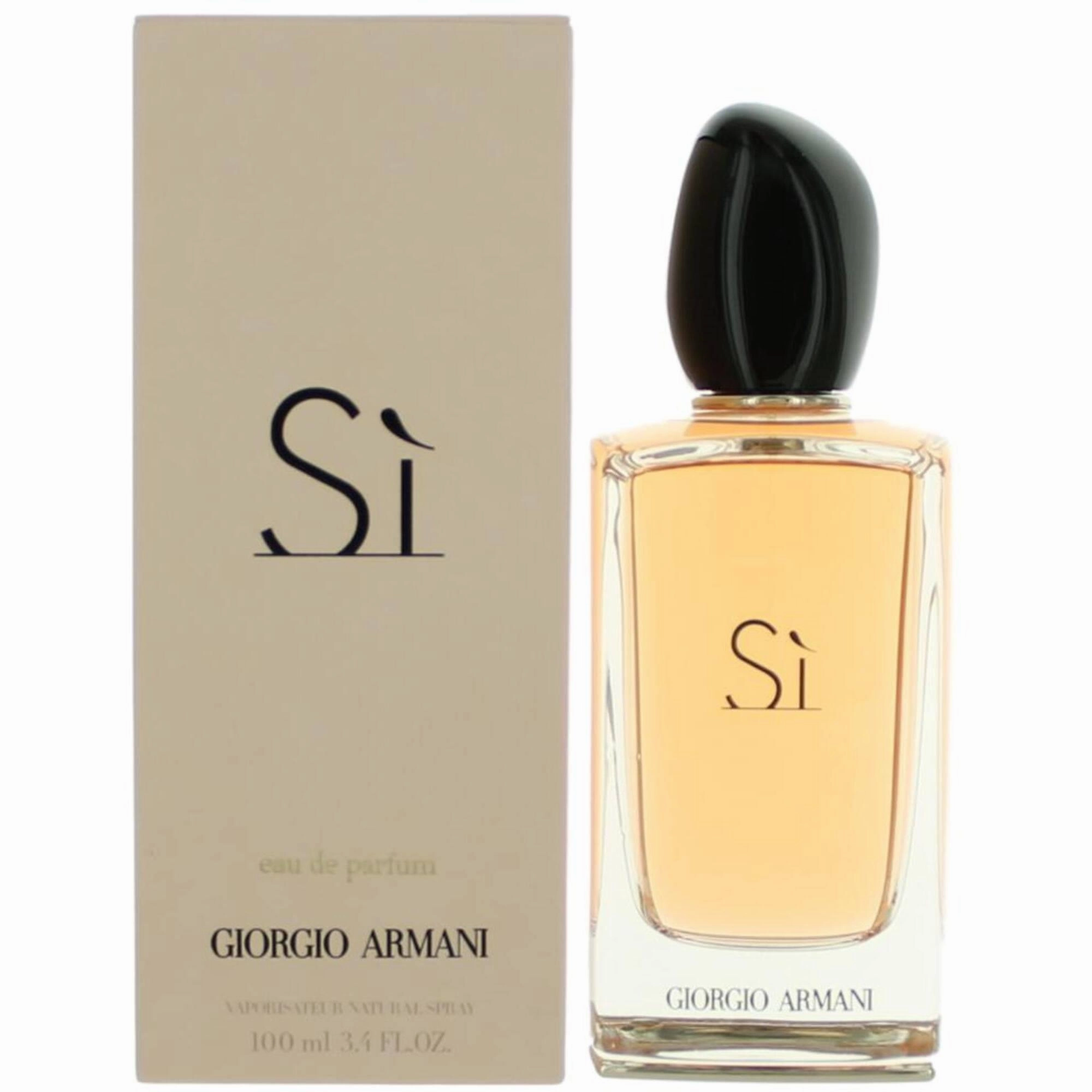 Giorgio Armani Women's Eau De Parfum Spray - Si Italian Garden Fragrance, 3.4 oz