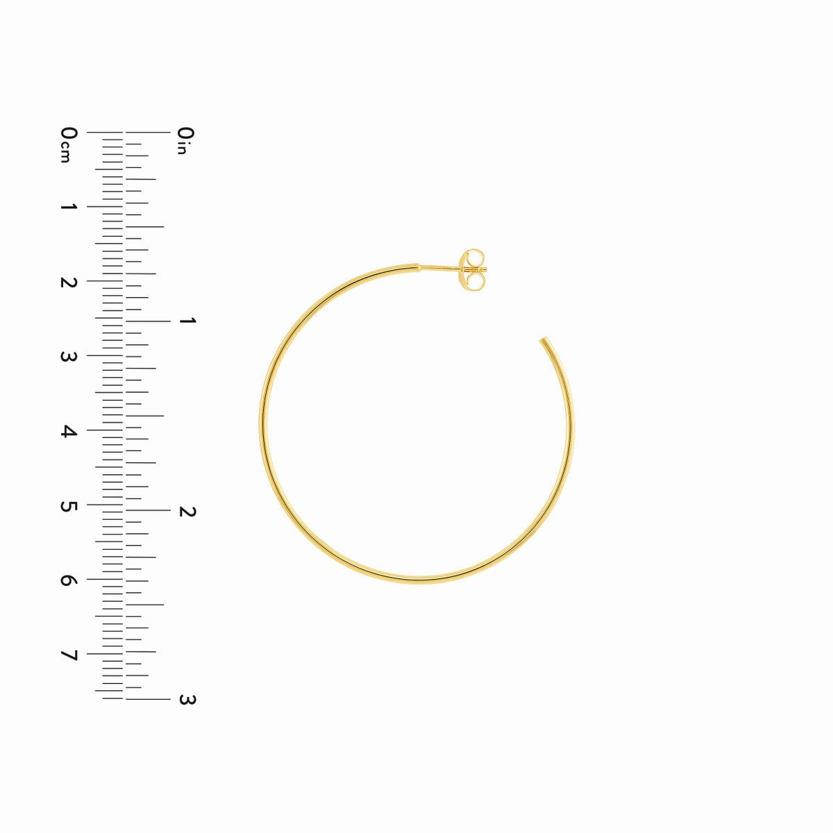 Gold Hoop Earrings 4690138