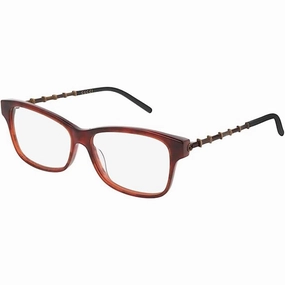 Gucci Women's Eyeglasses - Havana Rectangular Full-Rim Frame | GUCCI GG0657O 2