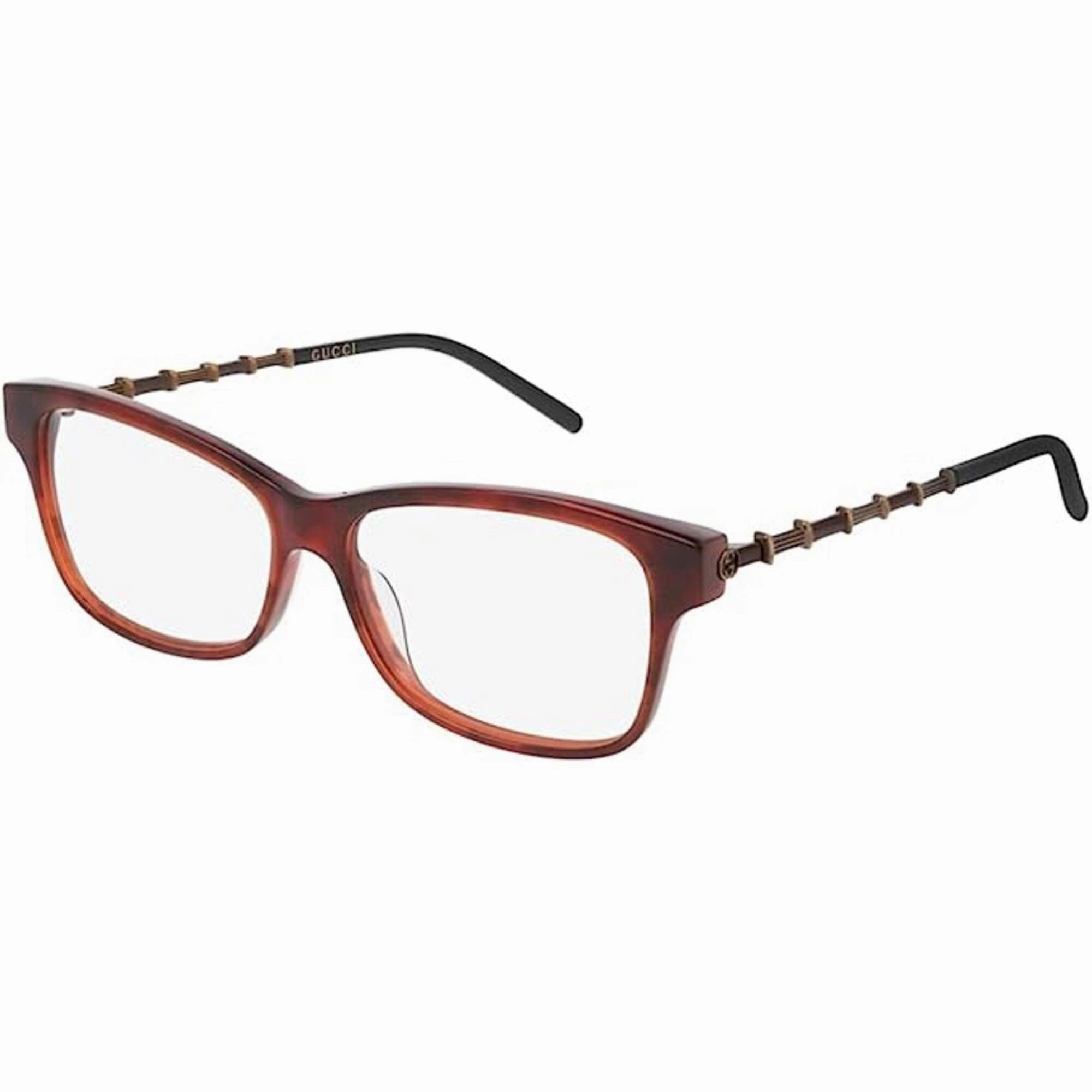 Gucci Women's Eyeglasses - Havana Rectangular Full-Rim Frame | GUCCI GG0657O 2