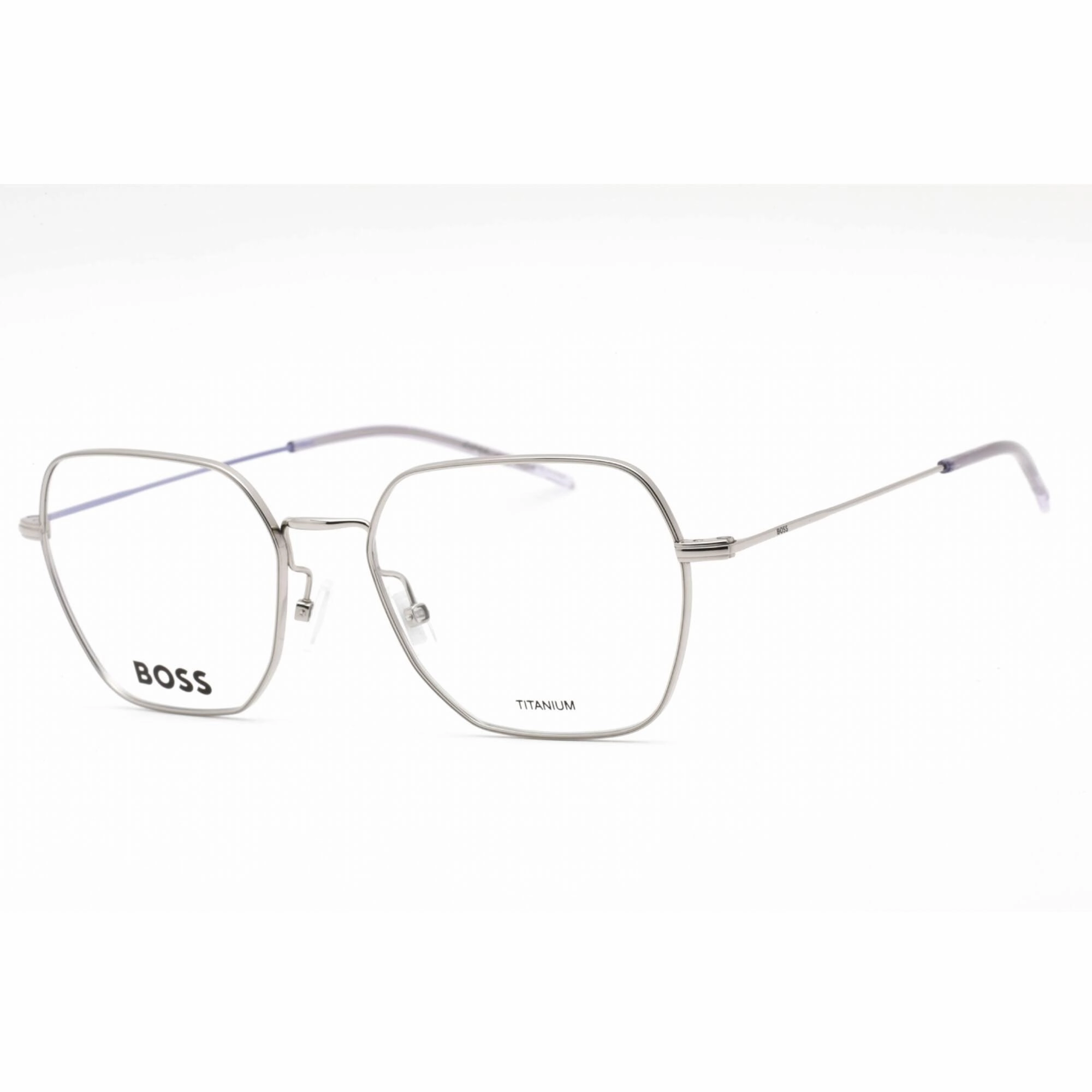 Hugo Boss Women's Eyeglasses - Full Rim Lilac Silver Metal Frame | BOSS 1534 0B6E 00