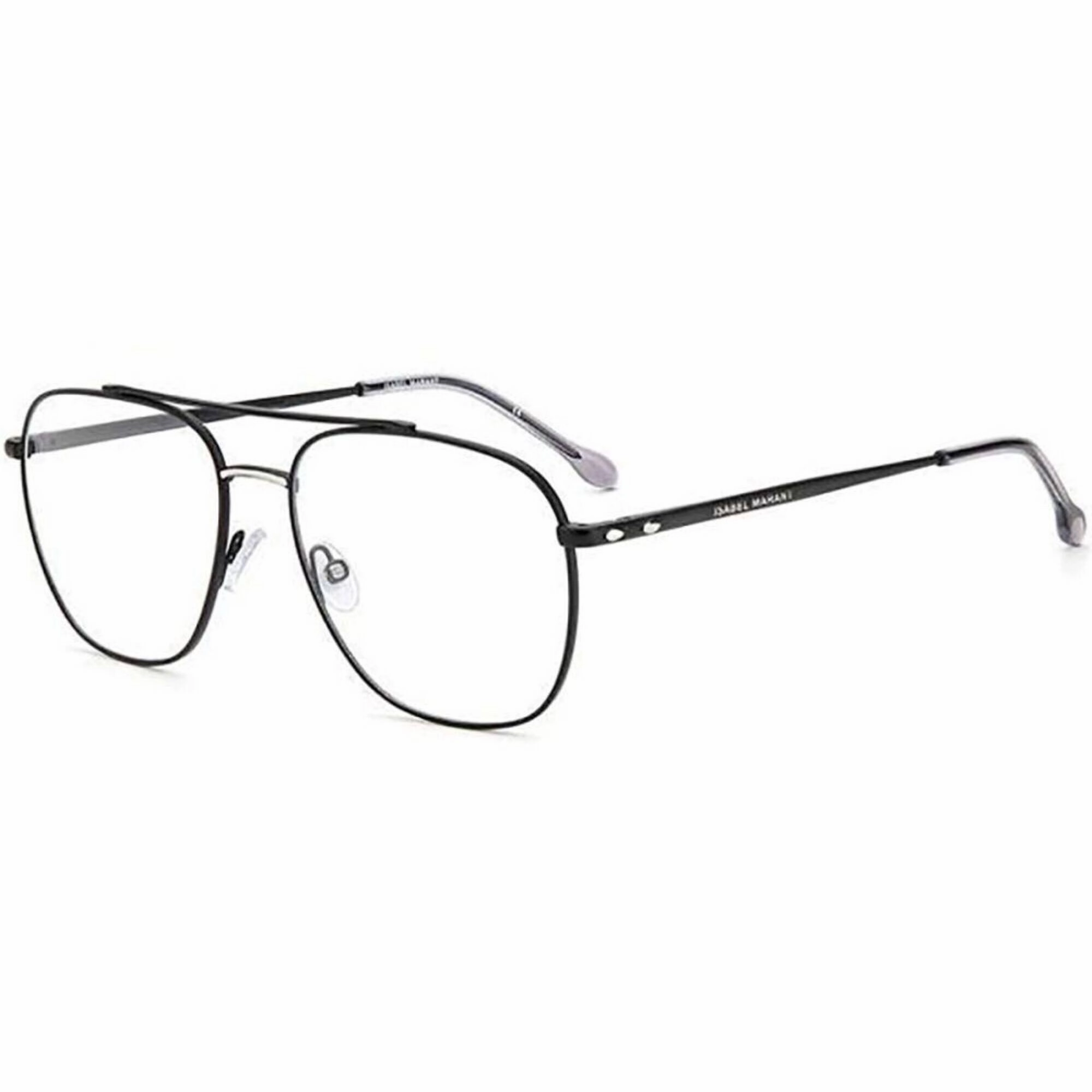 Isabel Marant Women's Eyeglasses - Black Pilot Metal Frame Demo Lens | IM 0031 02M2