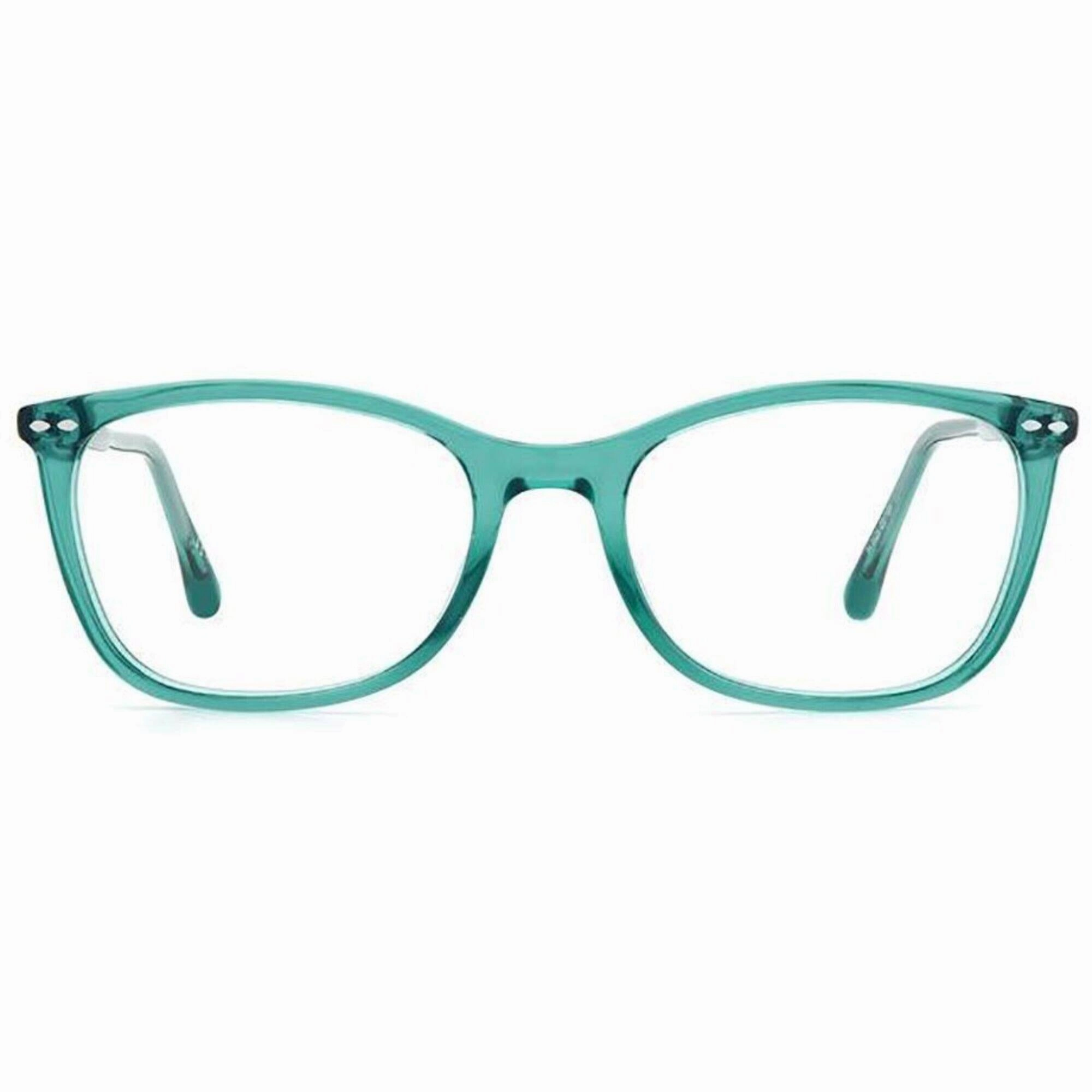 Isabel Marant Women's Eyeglasses - Green Rectangular Frame Demo Lens | IM 0025 ZI9