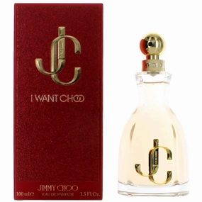 Jimmy Choo Women's Eau De Parfum Spray - I Want Choo Sophisticated Scent, 3.3 oz