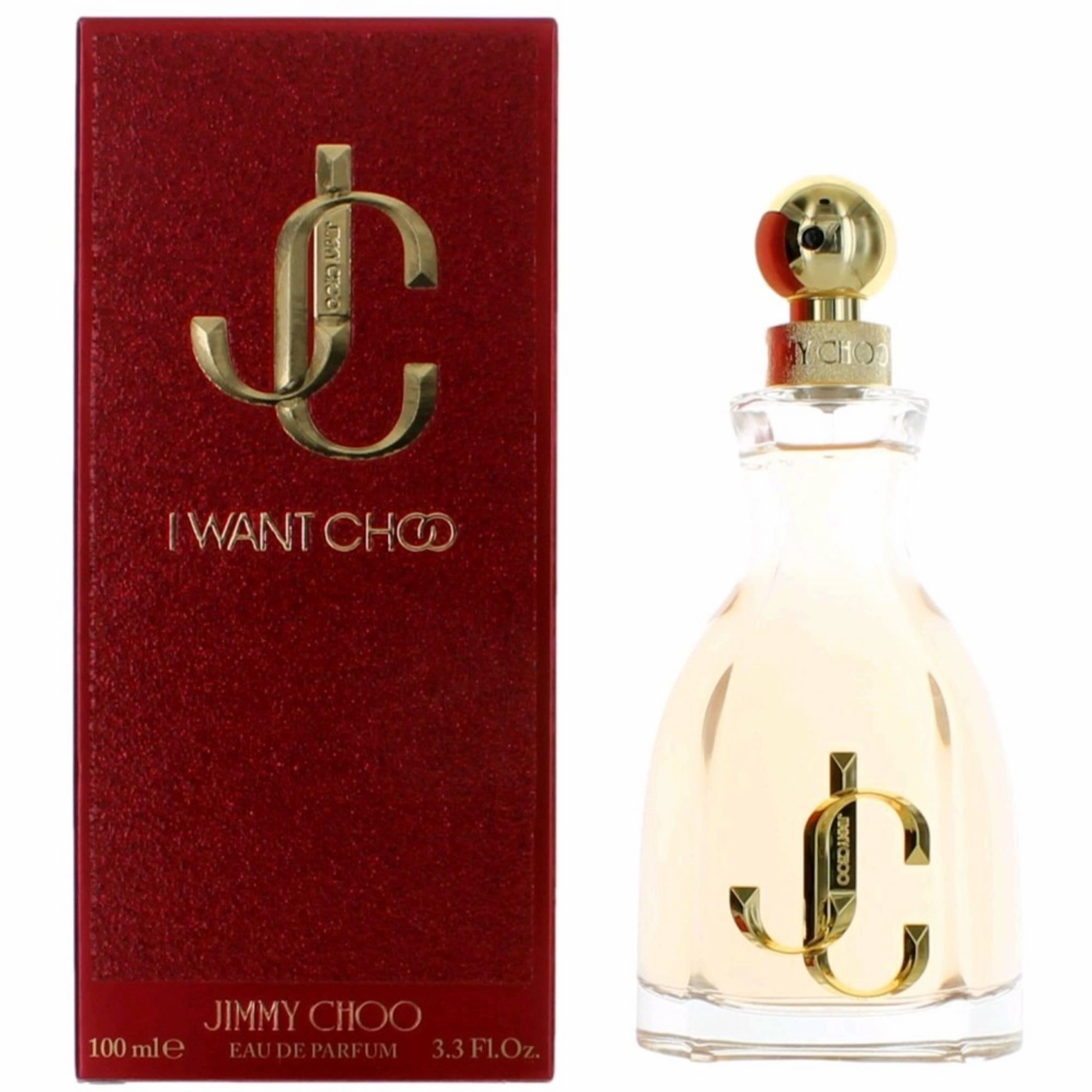 Jimmy Choo Women's Eau De Parfum Spray - I Want Choo Sophisticated Scent, 3.3 oz
