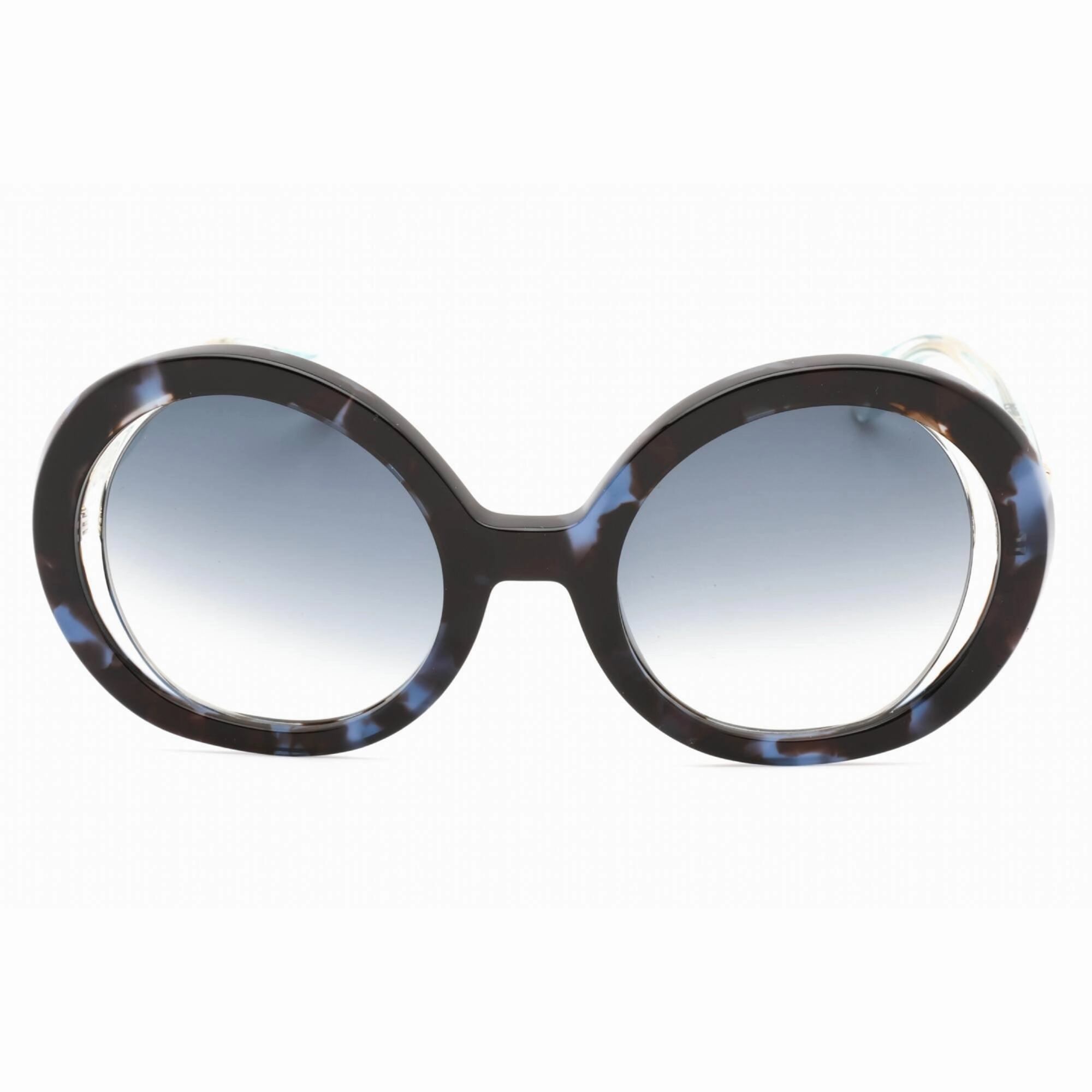 Just Cavalli Women's Sunglasses - Shiny Transparent Blue Havana Frame | SJC028 09SW