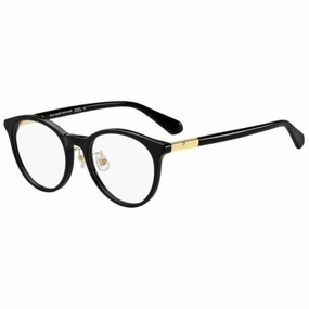 Kate Spade Women's Eyeglasses - Black Plastic Round Frame | KATE SPADE DRYSTALEE/F 807