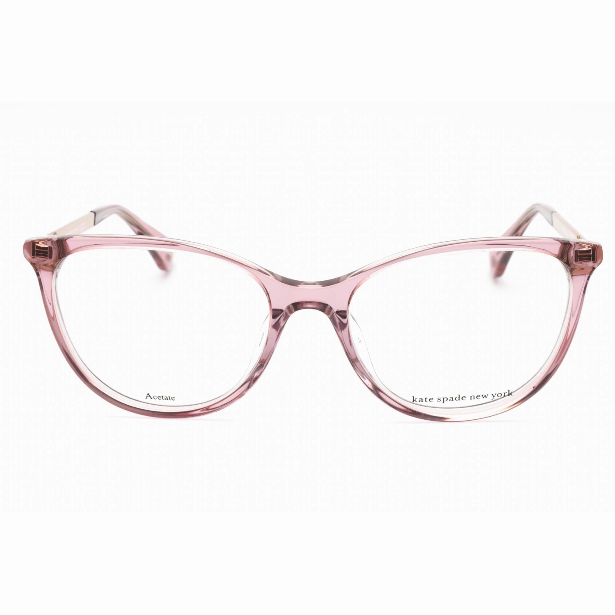 Kate Spade Women's Eyeglasses - Crystal Pink Plastic Cat Eye Frame | KIMBERLEE 3DV