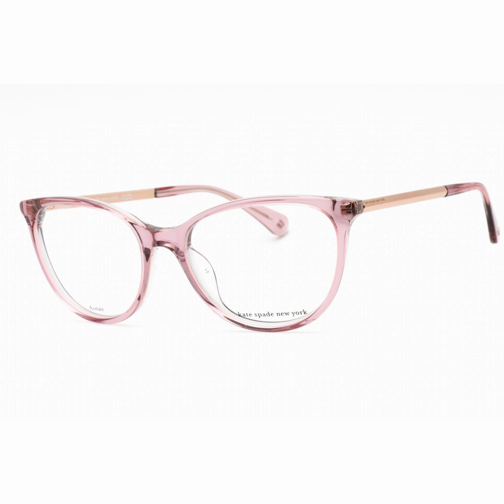Kate Spade Women's Eyeglasses - Crystal Pink Plastic Cat Eye Frame | KIMBERLEE 3DV