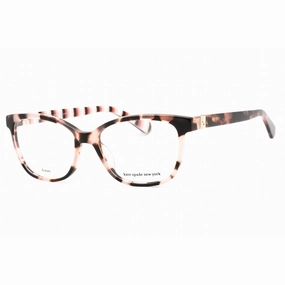 Kate Spade Women's Eyeglasses - Pink Havana Plastic Cat Eye Frame | Emilyn 0HT8 00