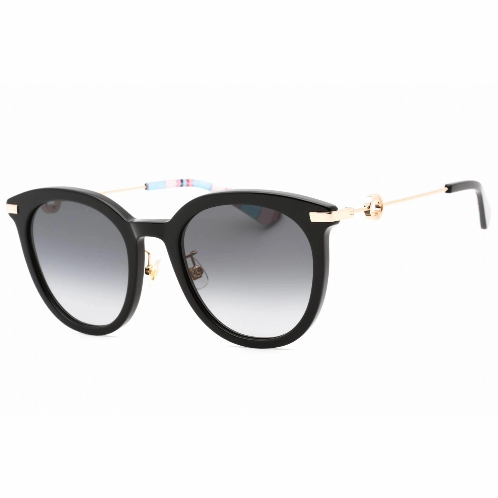 Kate Spade Women's Sunglasses - Dark Grey Sf Lens Round Frame | KEESEY/G/S 0807 9O
