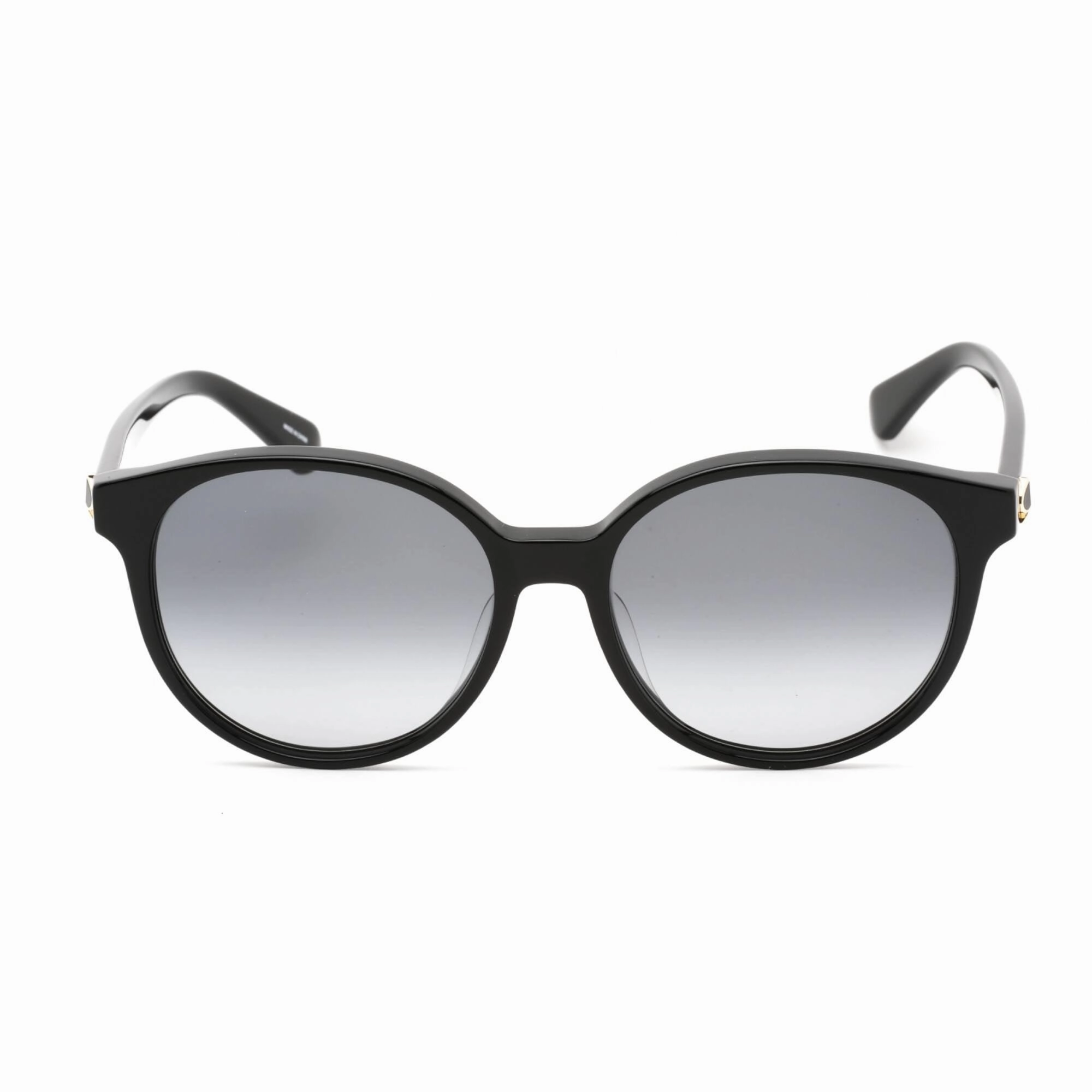 Kate Spade Women's Sunglasses - Shaded Lens Black Round Frame | ELIZA/F/S 0807 9O