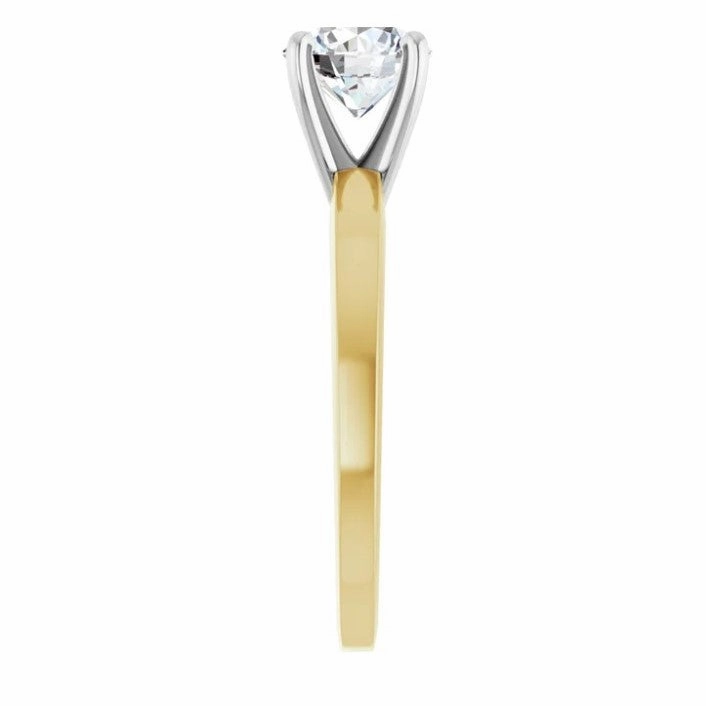 Lab-Grown 1 Carat Solitaire Diamond Ring