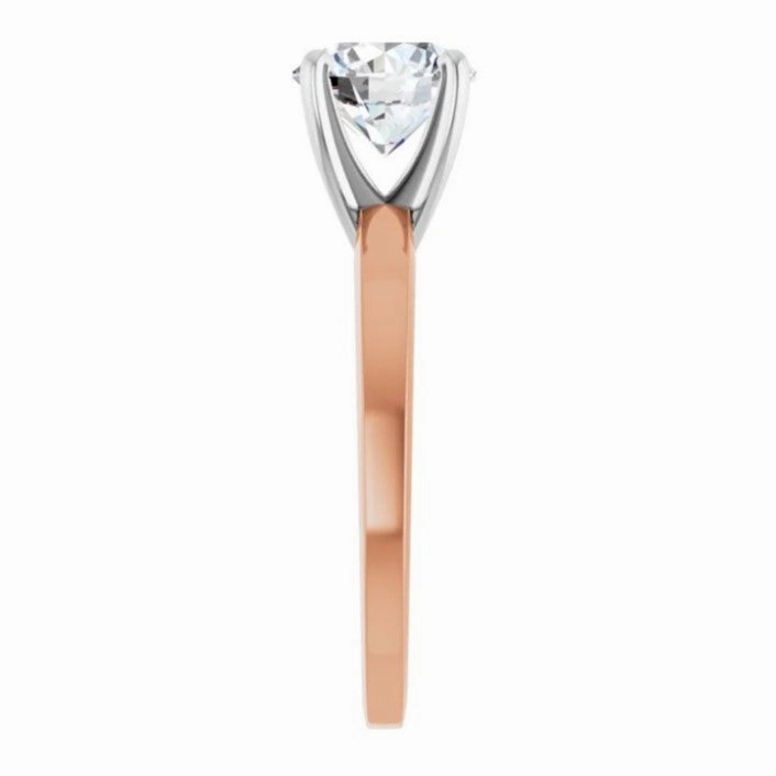 Lab-Grown 1 Carat Solitaire Diamond Ring