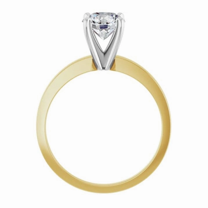 Lab-Grown 1 Carat Solitaire Diamond Ring