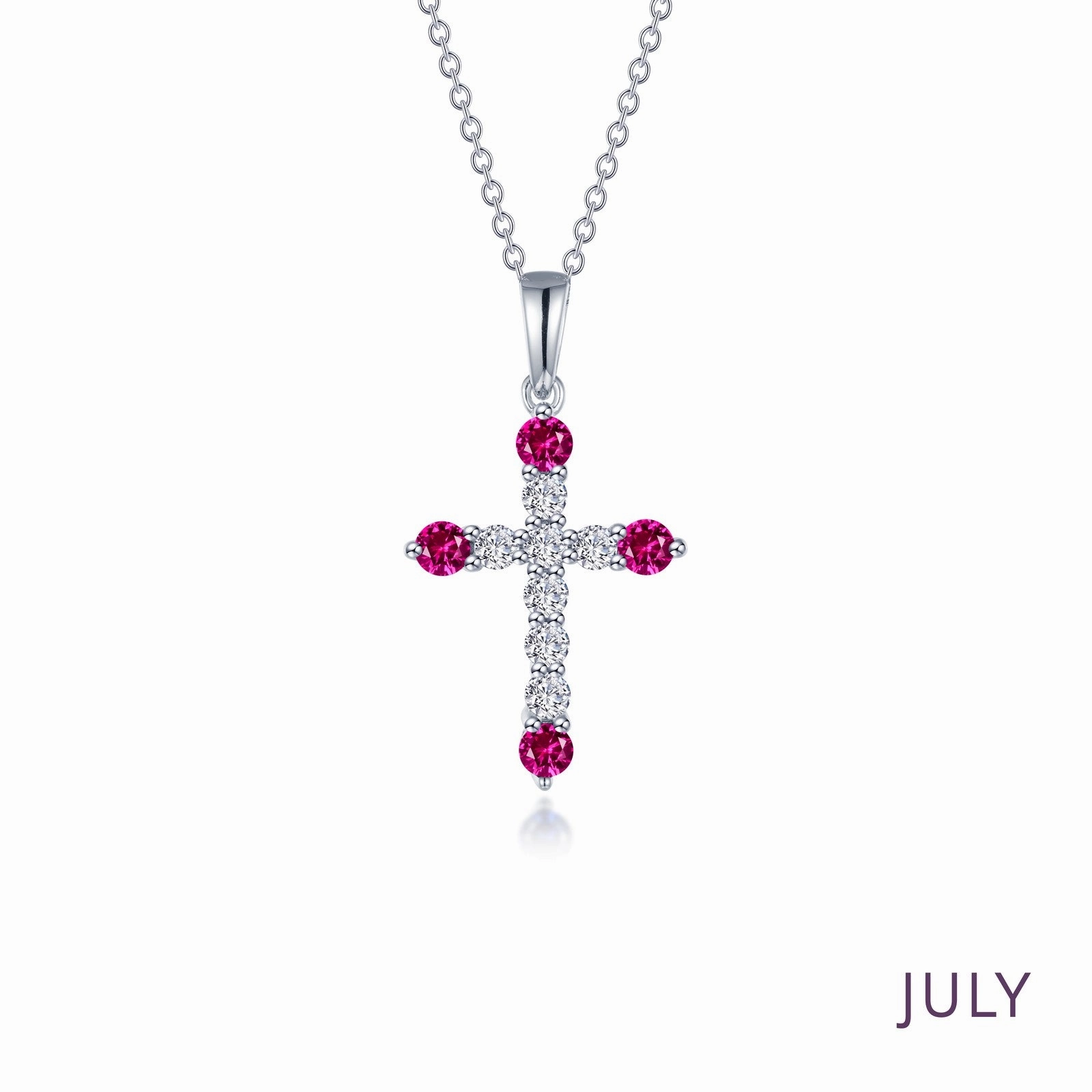 Lafonn Birthstone July Necklace BP007RBP20